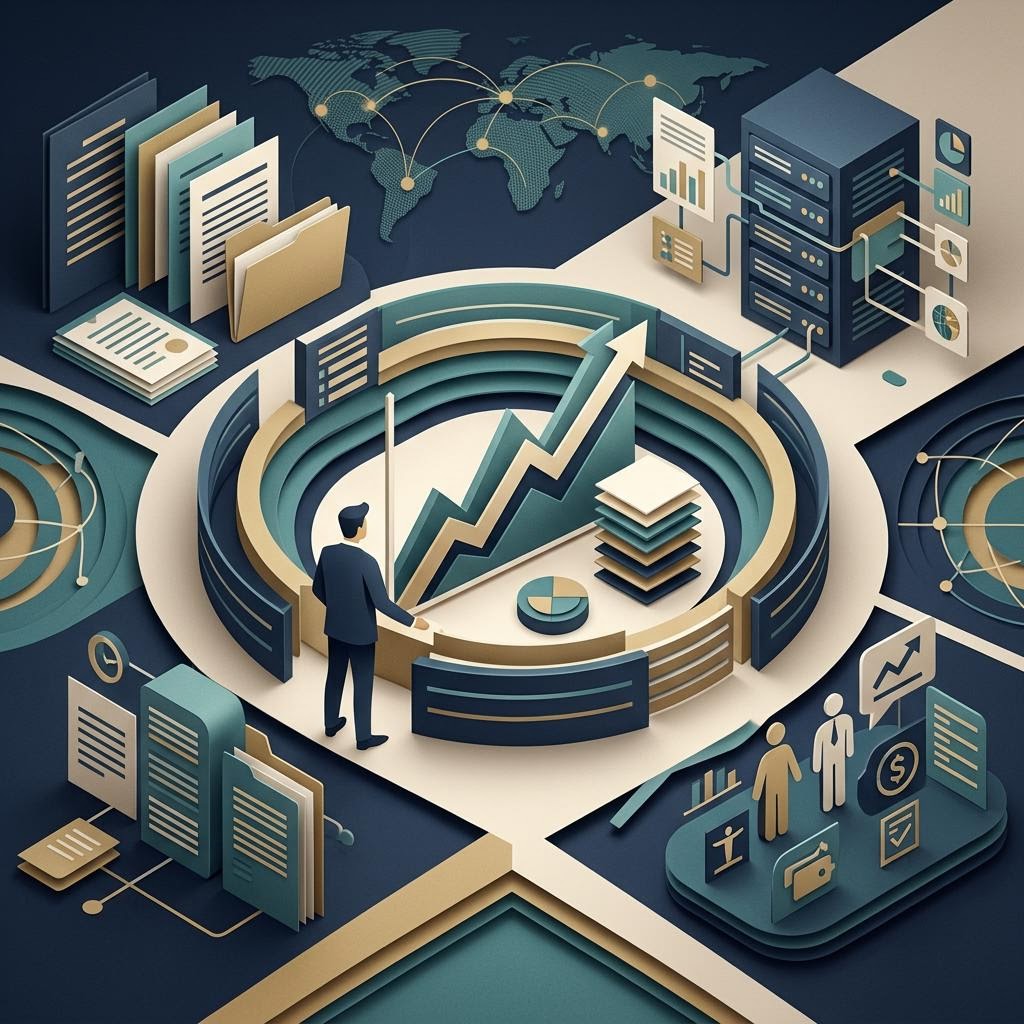 Cloud server room with a secure automated trading workstation