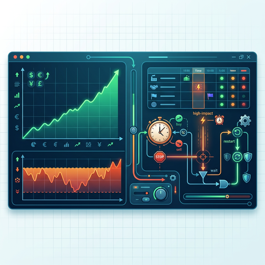 Alpha Capital Group News Filter EA controlled performance testing visual