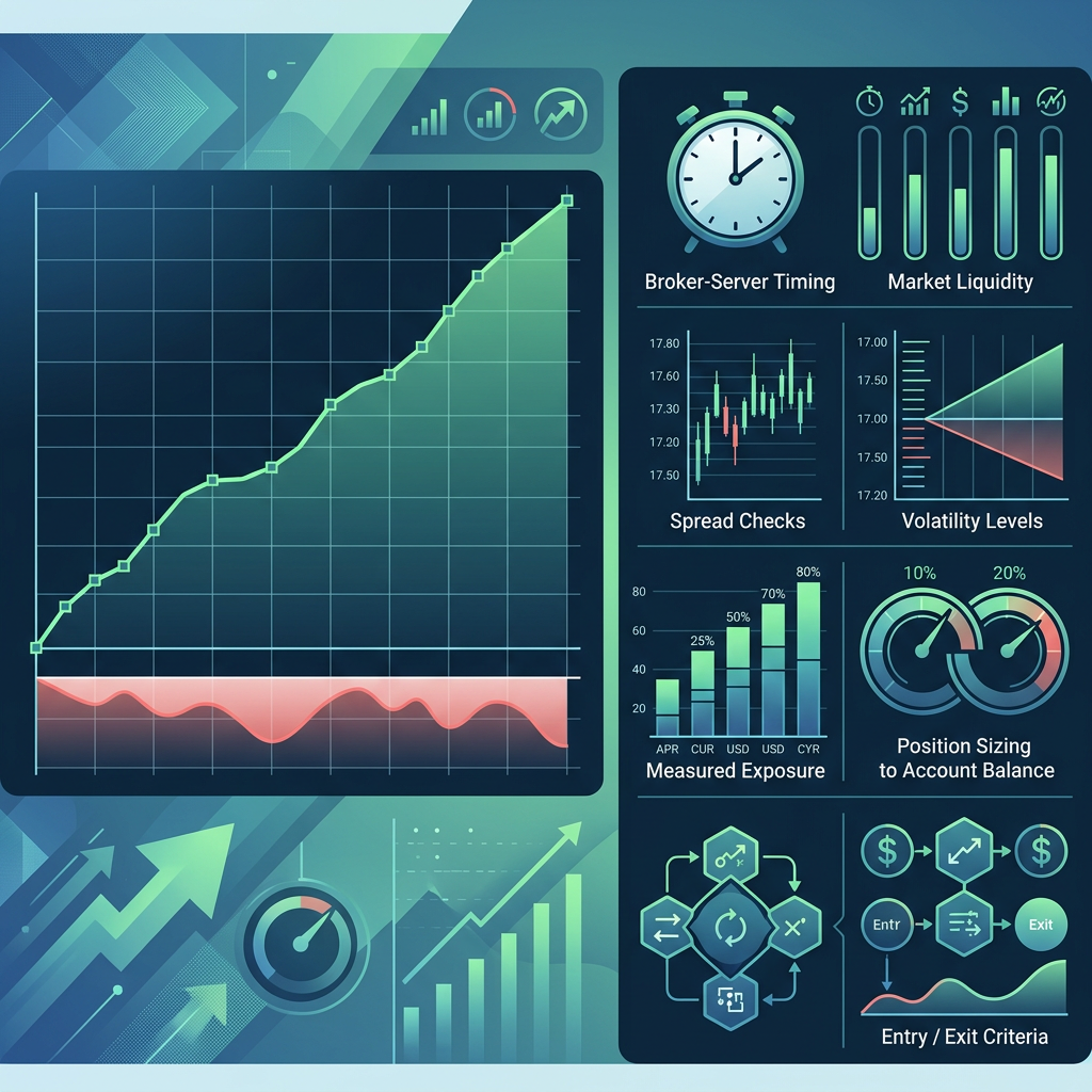 Alpha Capital Group Session Trading EA controlled performance testing visual