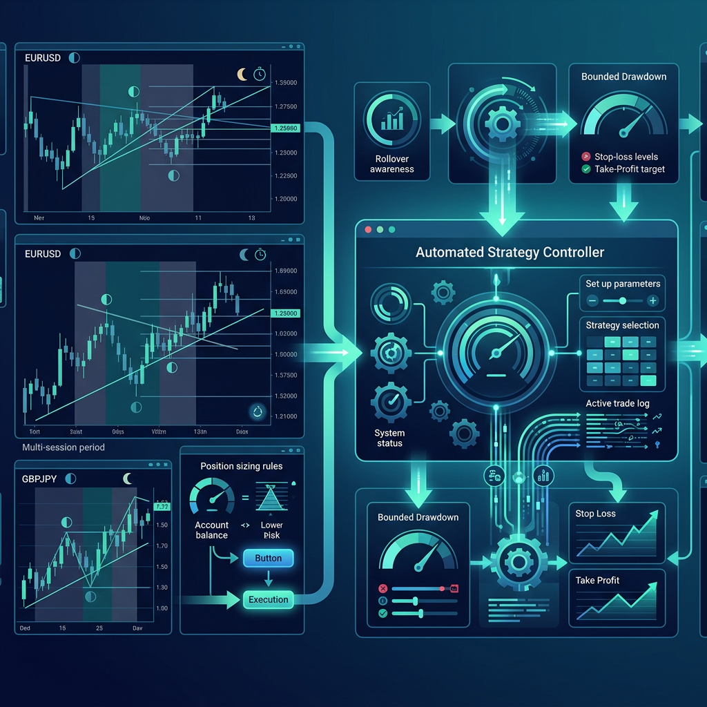 Alpha Capital Group automated trading platform setup for a Swing Trading EA