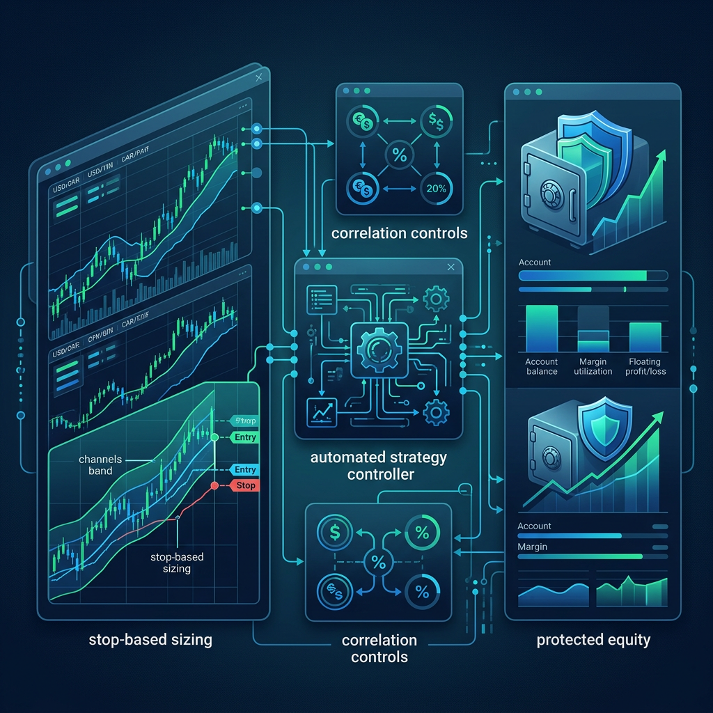 Alpha Capital Group automated trading platform setup for a Trend Following EA