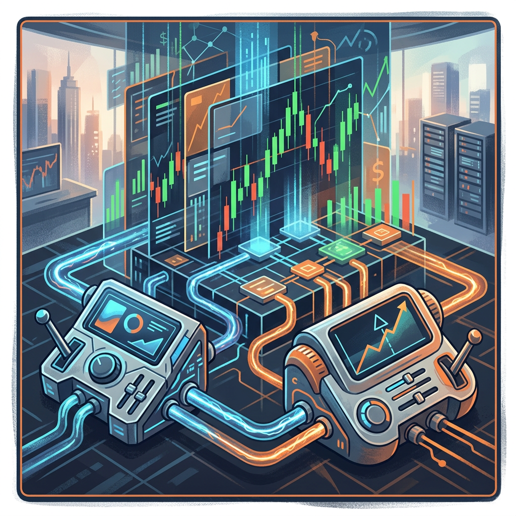 Apex Trader Funding automated trading platform setup for a Futures Grid EA