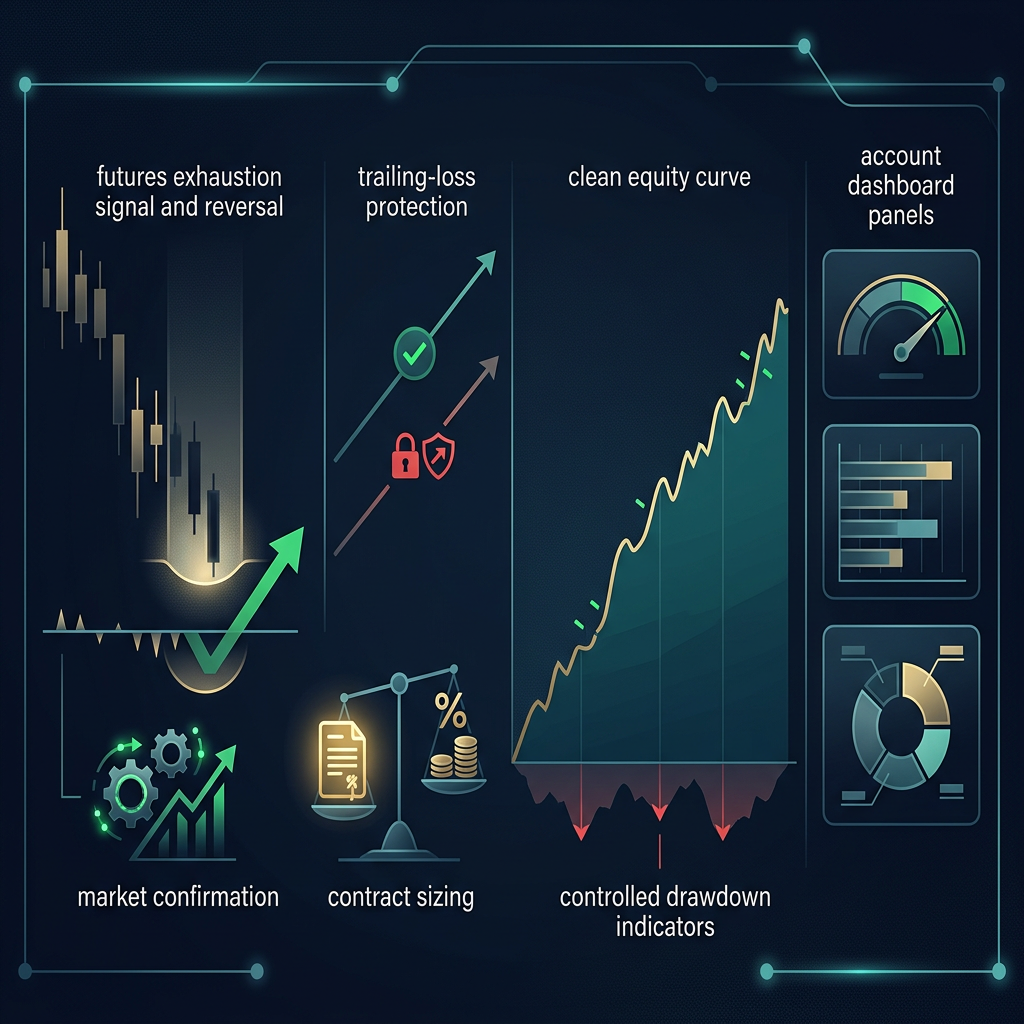 Apex Trader Funding Futures Reversal EA evaluation performance review