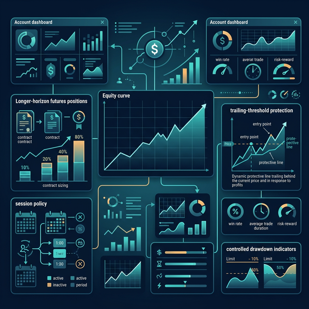 Apex Trader Funding Swing Futures EA evaluation performance review