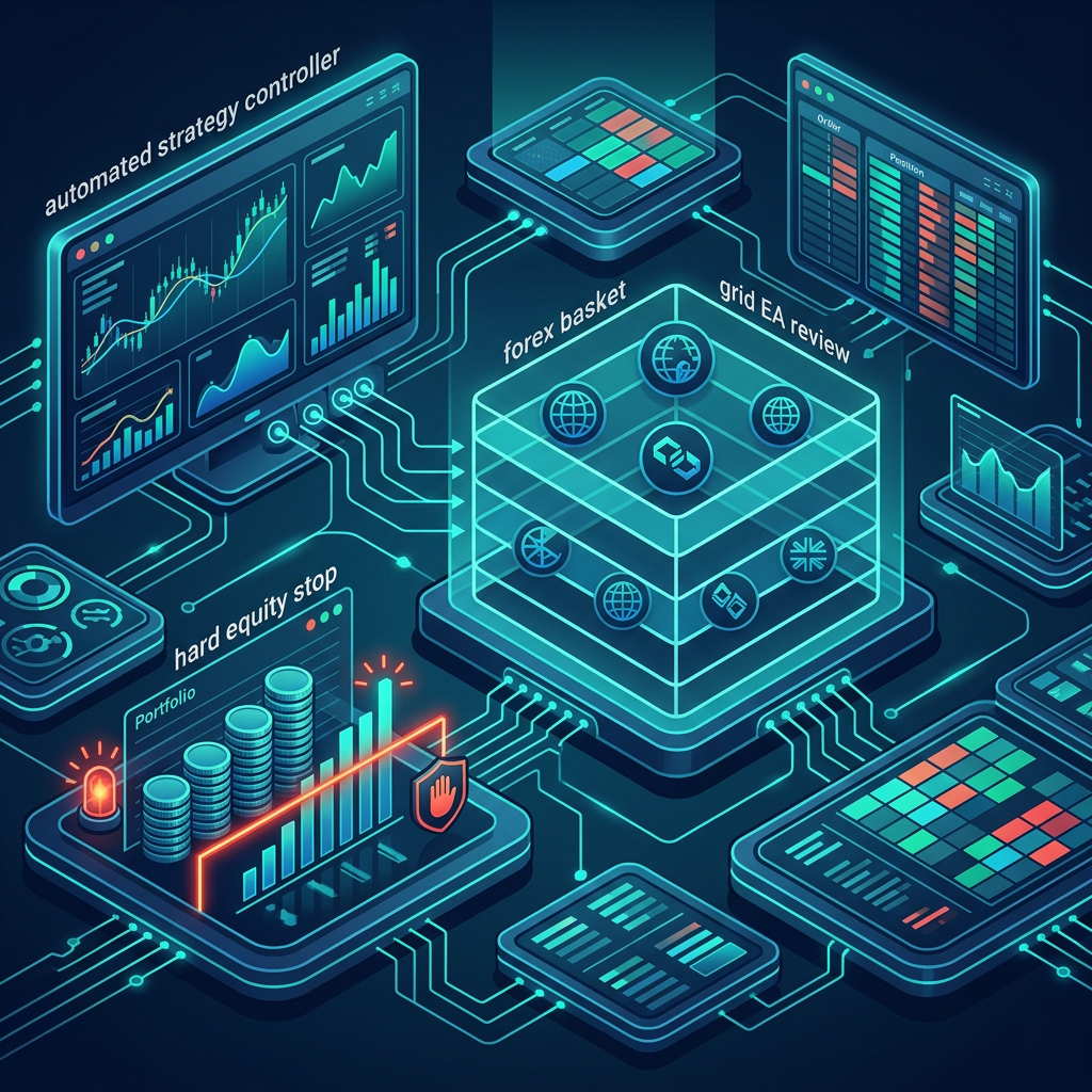 Blue Guardian automated trading platform setup for a Forex Grid EA