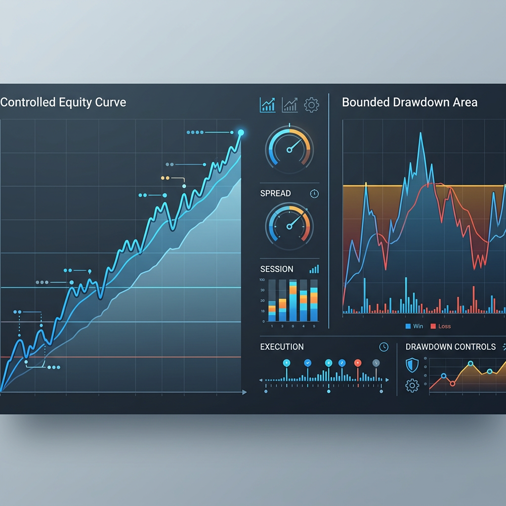 Blue Guardian Scalping EA controlled performance testing visual