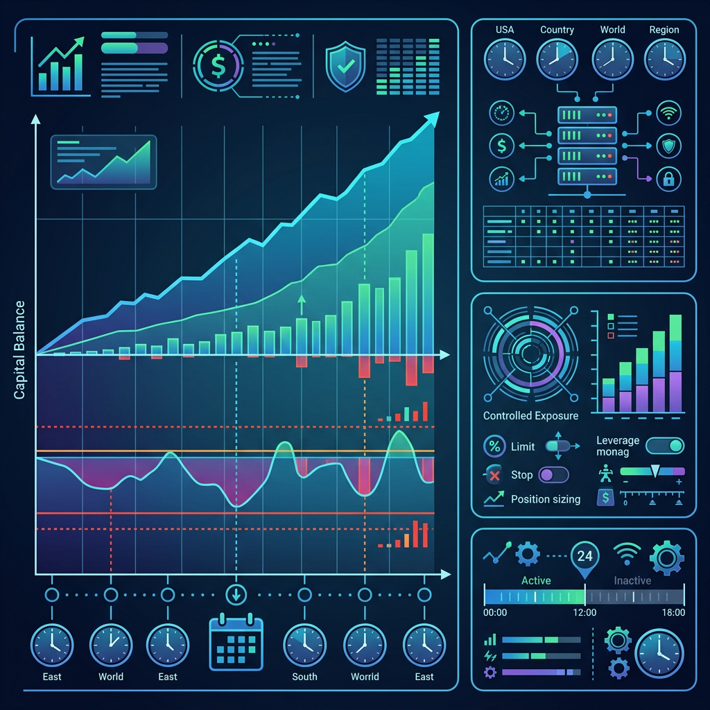 Blue Guardian Session Trading EA controlled performance testing visual