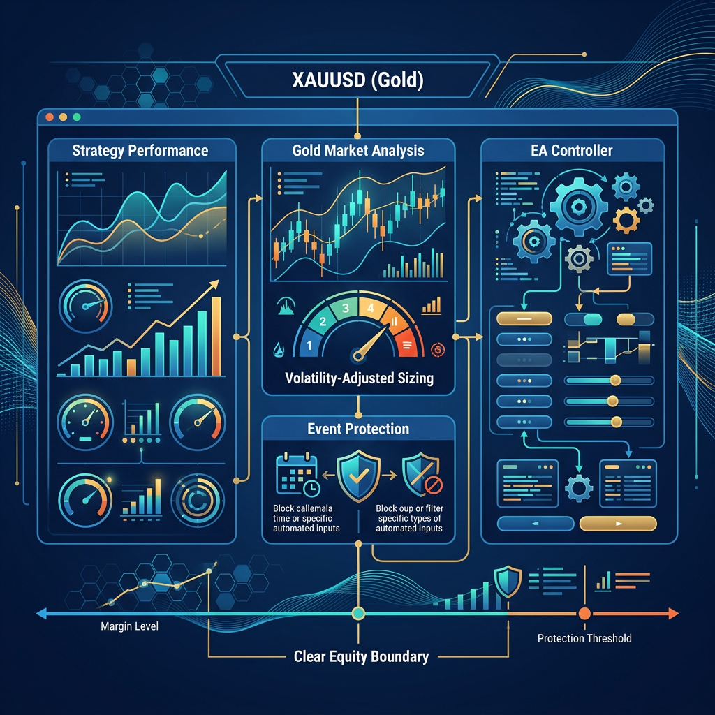 City Traders Imperium automated trading platform setup for a Gold XAUUSD EA