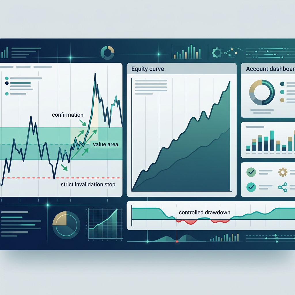 E8 Funding Mean Reversion EA evaluation performance review