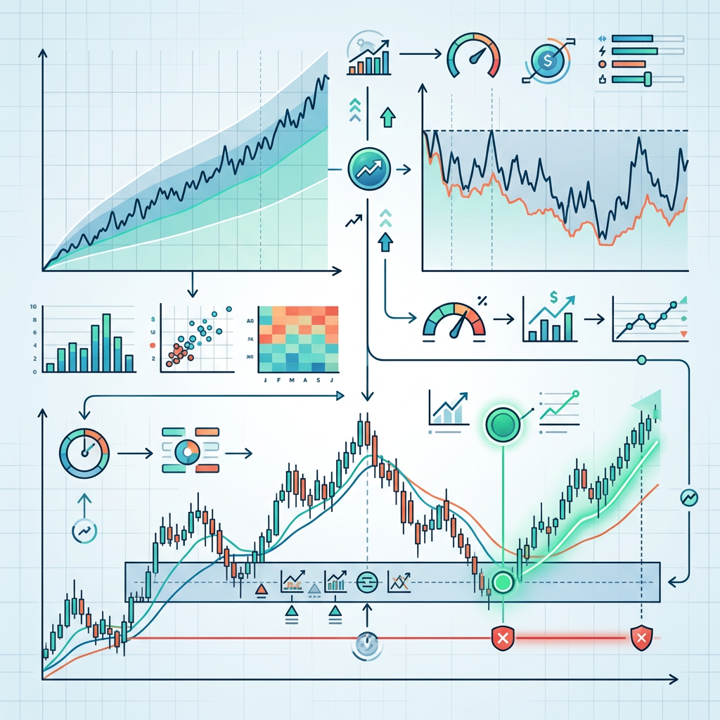 E8 Funding Mean Reversion EA controlled performance testing visual