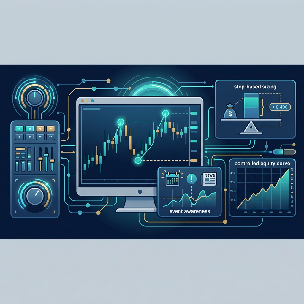 E8 Funding automated trading platform setup for a Swing Trading EA