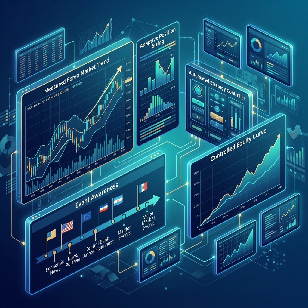 E8 Funding automated trading platform setup for a Trend Following EA