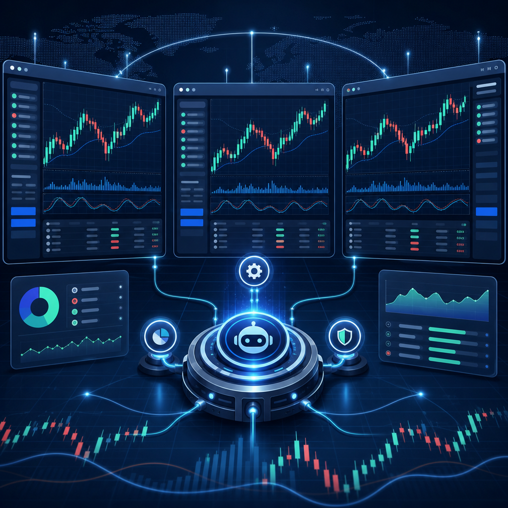 FTMO automated trading platform setup for a Grid and Martingale EA