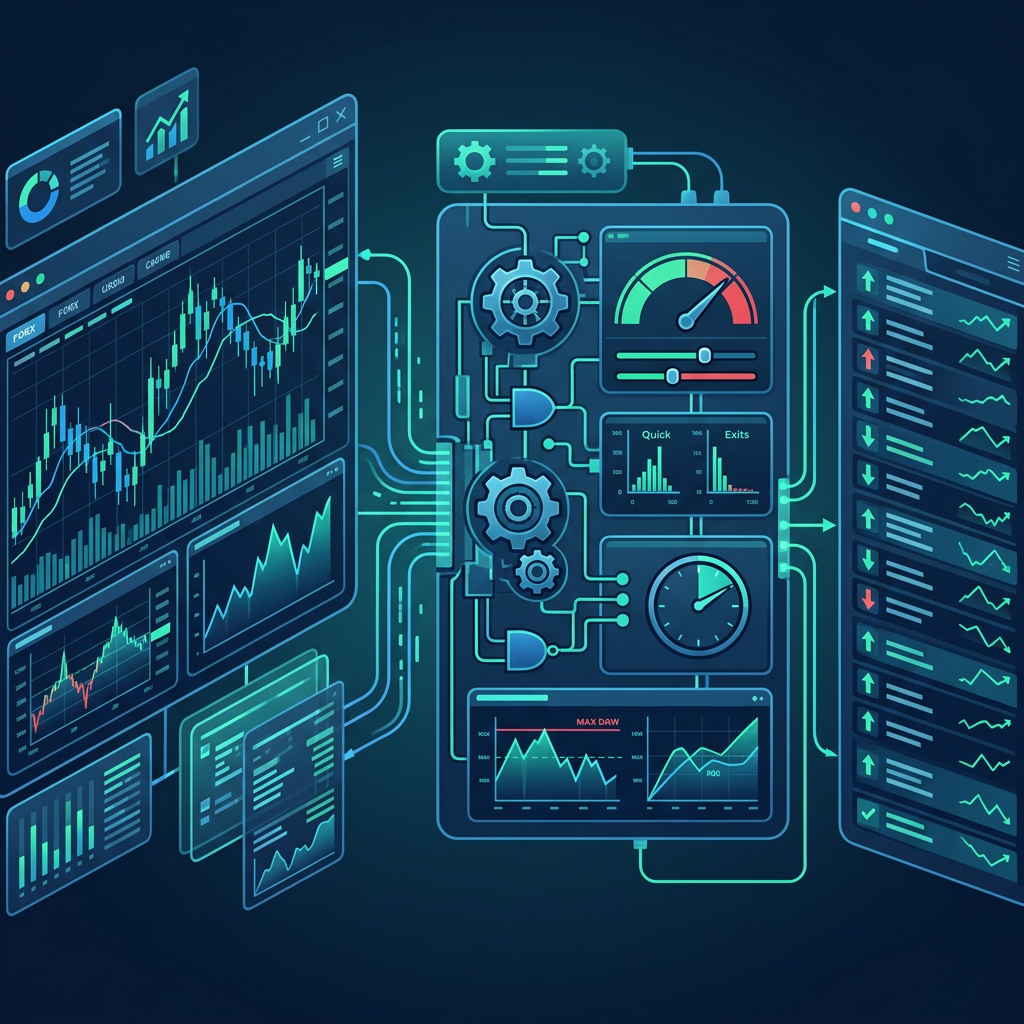 FTMO automated trading platform setup for a Scalping EA