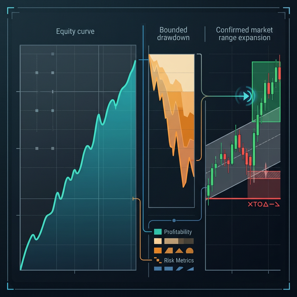 FundedNext Breakout EA controlled performance testing visual