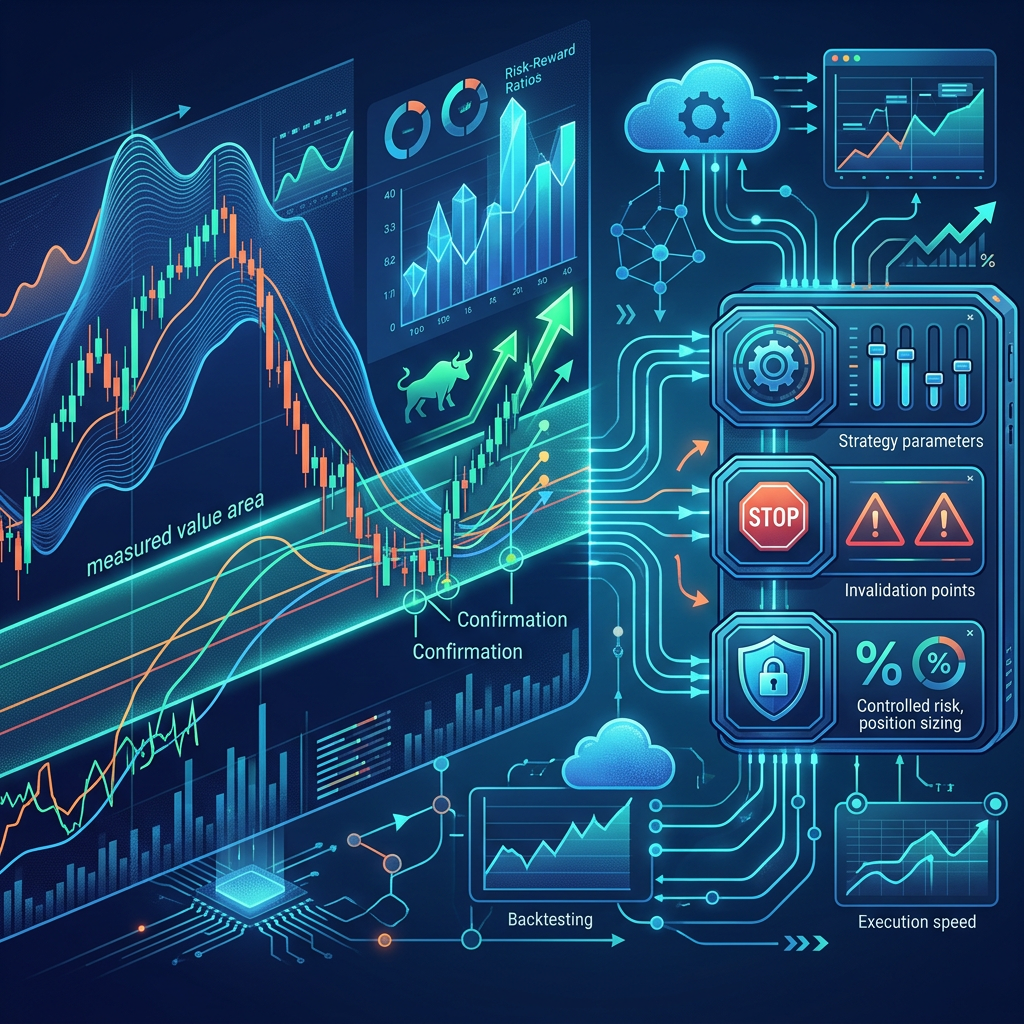 FundedNext automated trading platform setup for a Mean Reversion EA