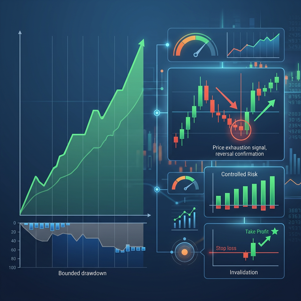 FundedNext Reversal EA controlled performance testing visual