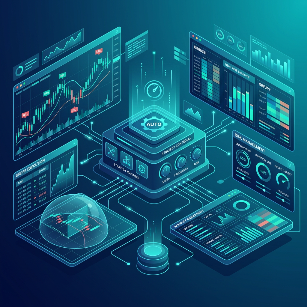 FundedNext automated trading platform setup for a Scalping EA