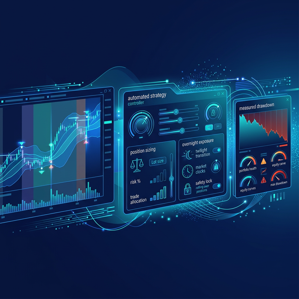 FundedNext automated trading platform setup for a Swing Trading EA