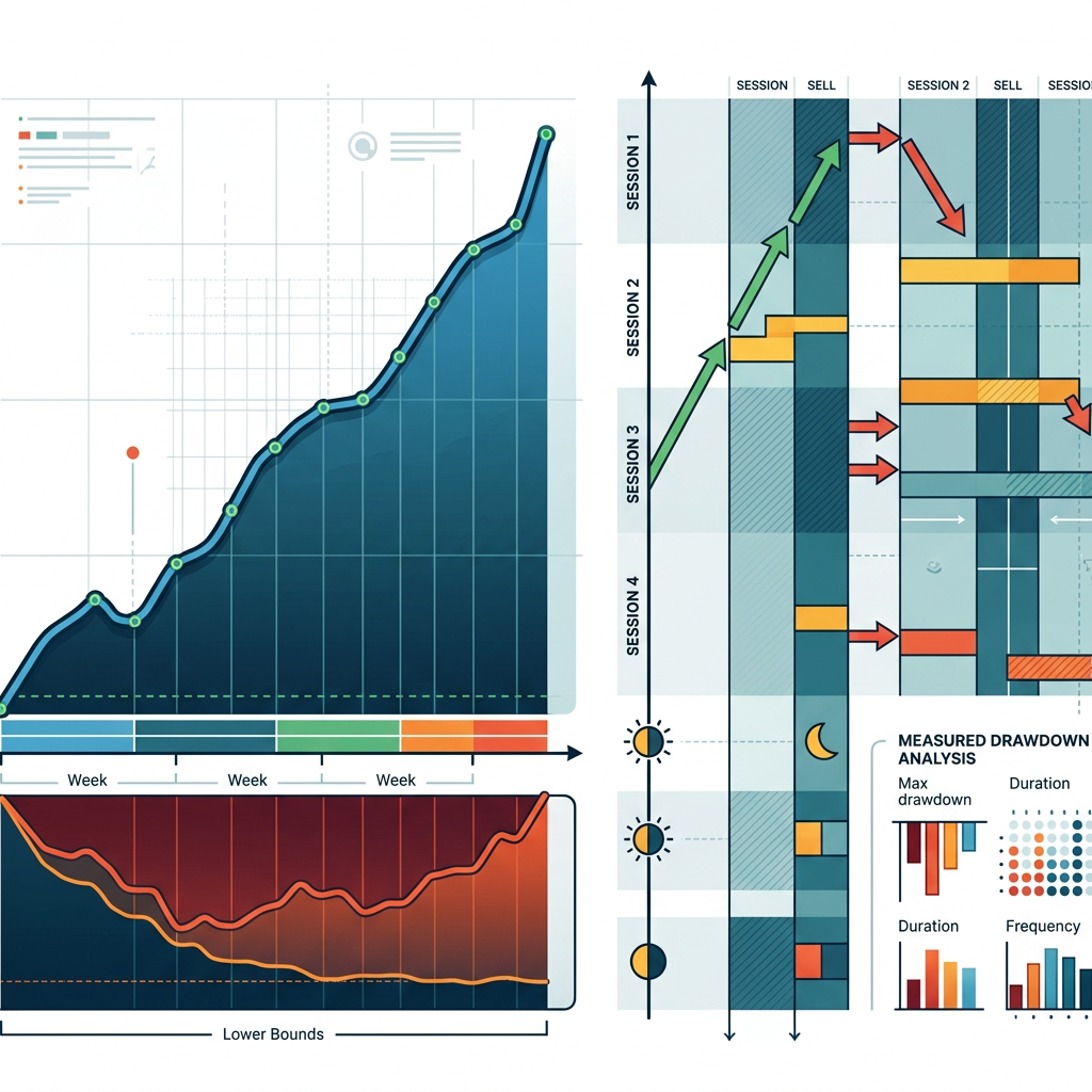 FundedNext Swing Trading EA controlled performance testing visual