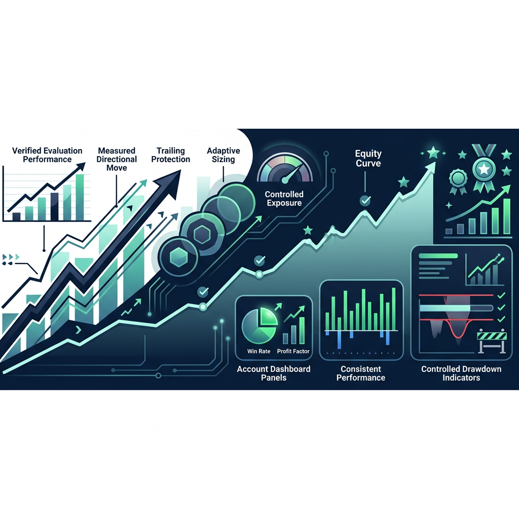 FundedNext Trend Following EA evaluation performance review