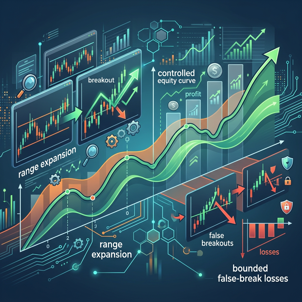 Funding Pips Forex Breakout EA controlled performance testing visual