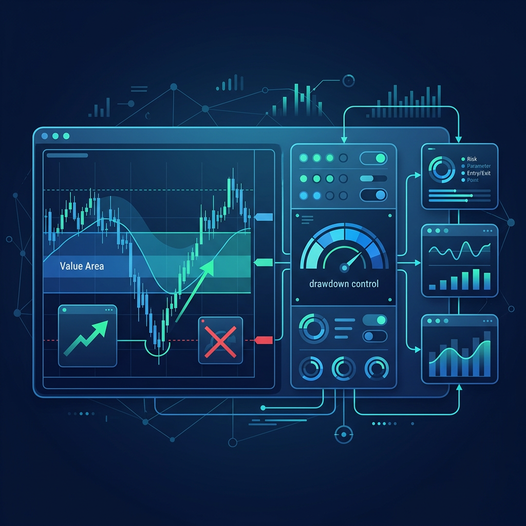 Funding Pips automated trading platform setup for a Mean Reversion EA