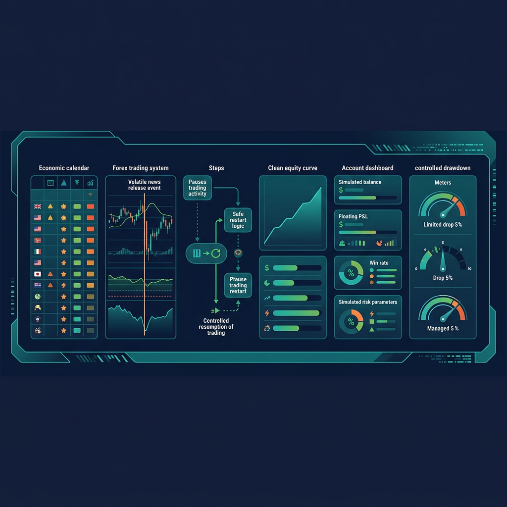 Funding Pips News Filter EA evaluation performance review