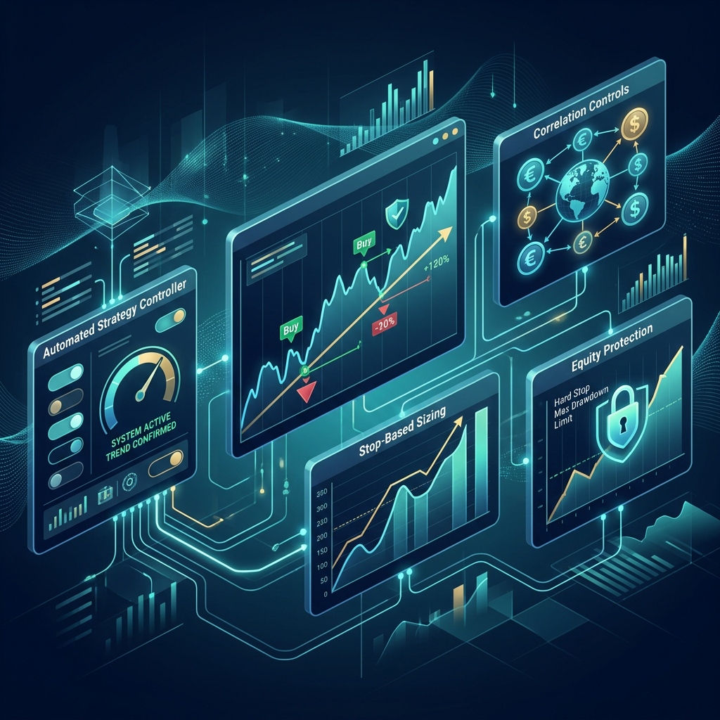 Funding Pips automated trading platform setup for a Trend Following EA