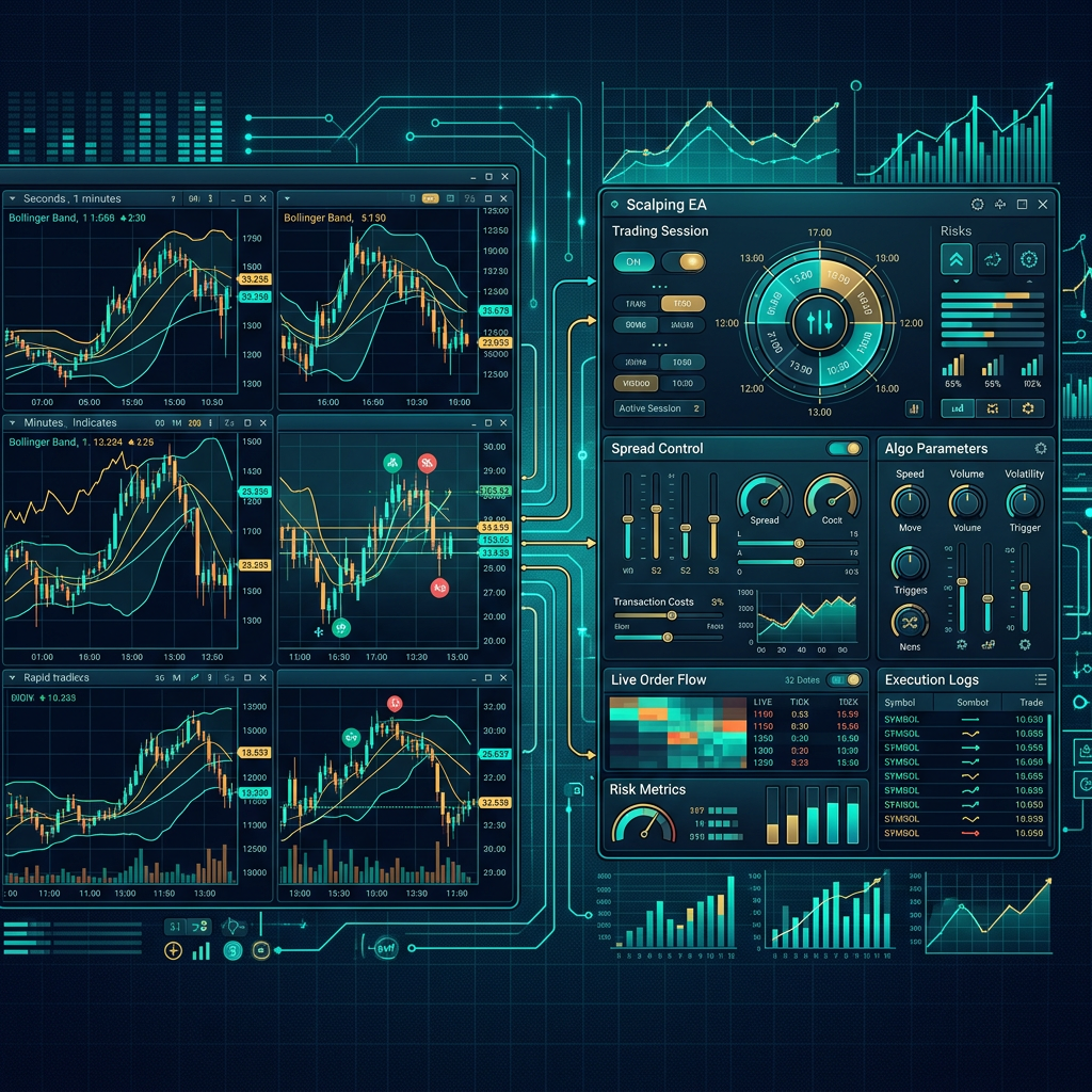 FundingTraders automated trading platform setup for a Scalping EA