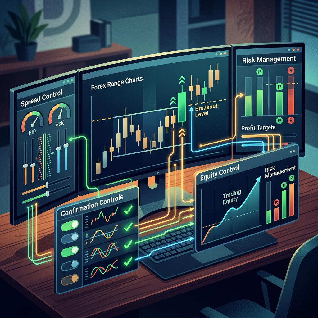 FXIFY automated trading platform setup for a Forex Breakout EA