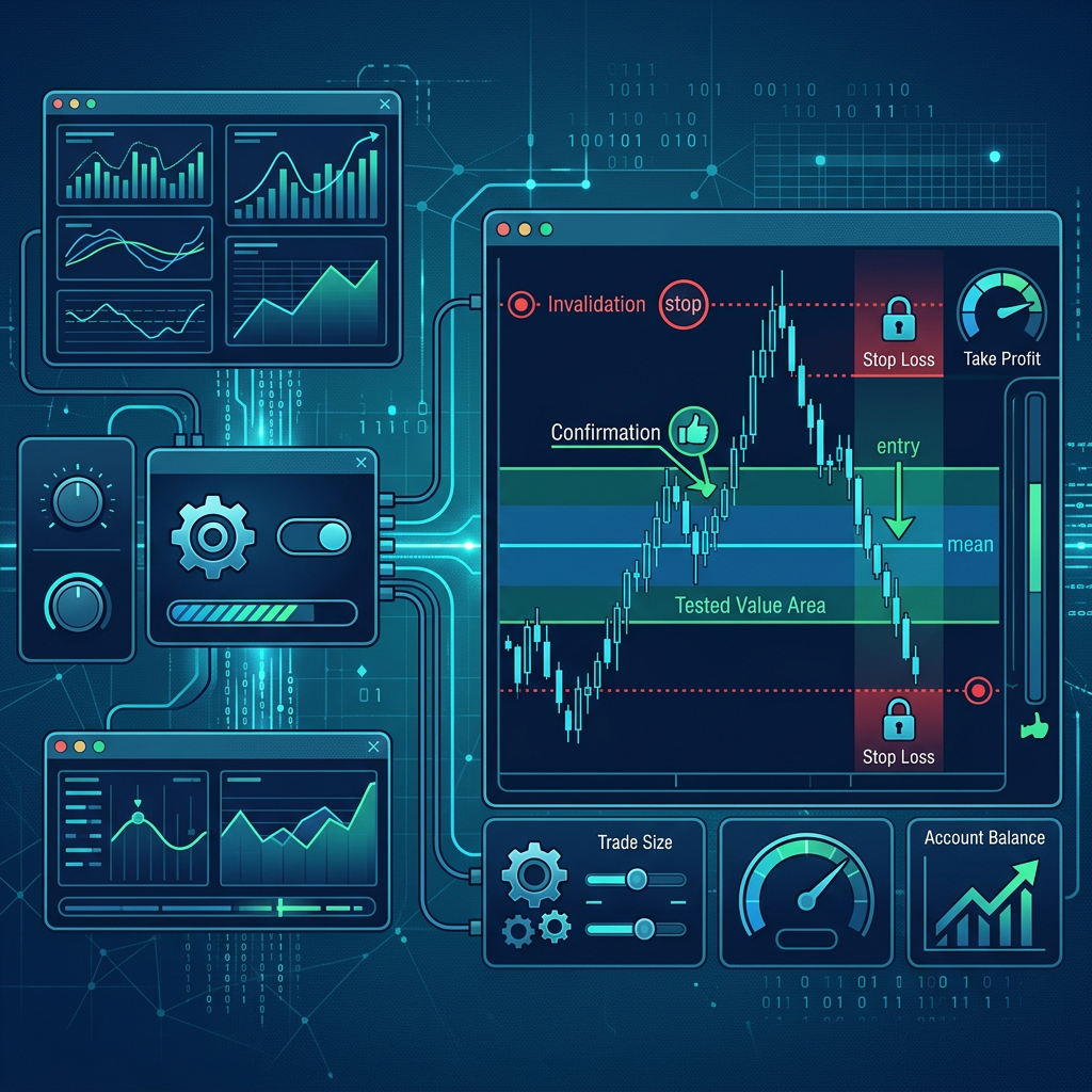 The5ers automated trading platform setup for a Mean Reversion EA