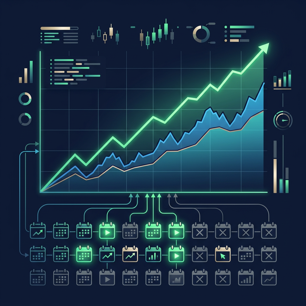 The5ers News Trading EA controlled performance testing visual