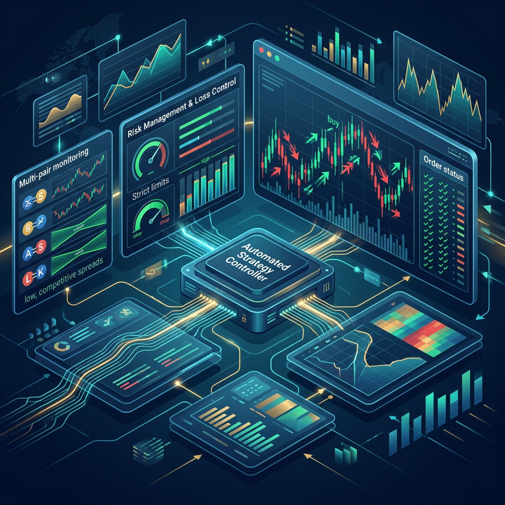 The5ers automated trading platform setup for a Scalping EA