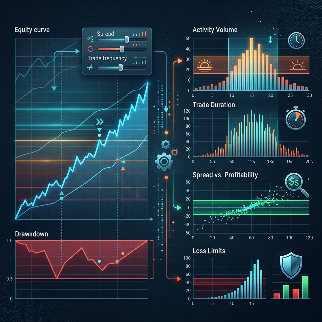 The5ers Scalping EA controlled performance testing visual