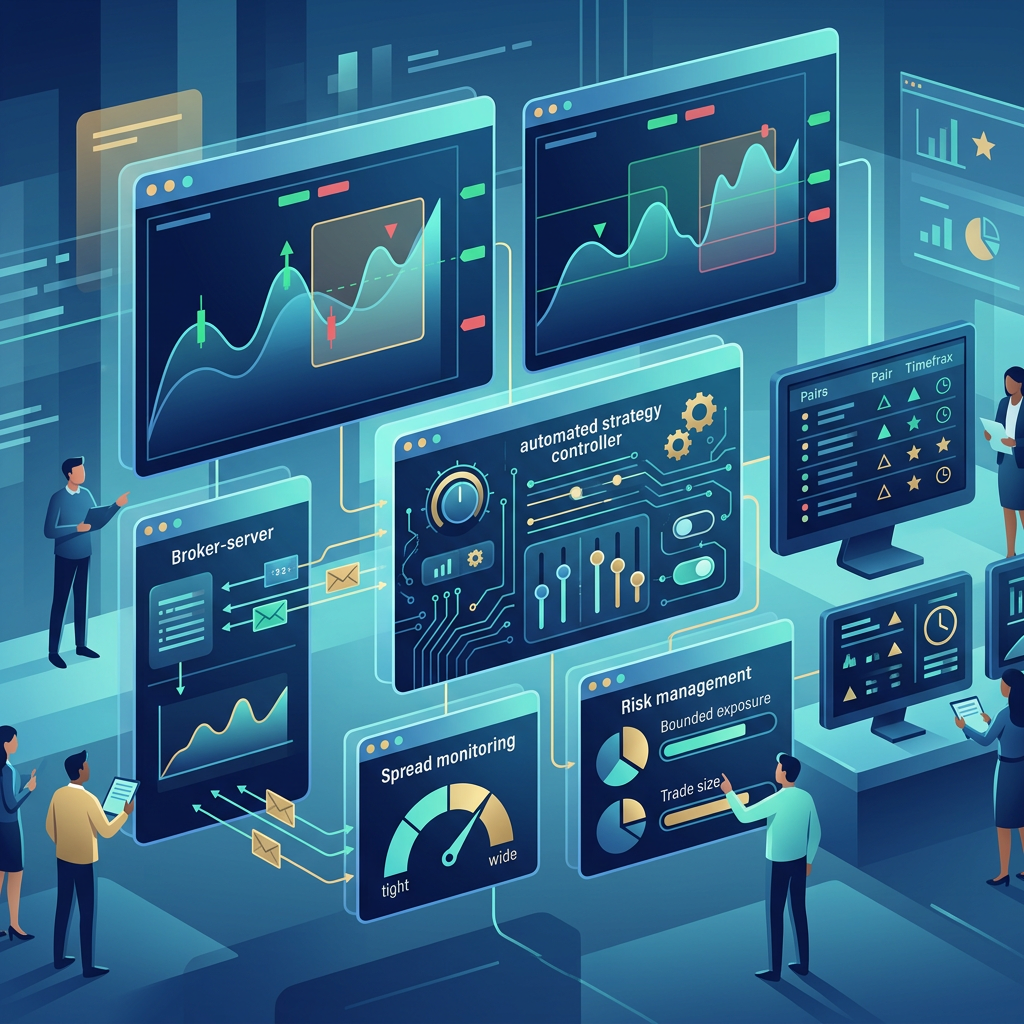 The5ers automated trading platform setup for a Session Trading EA
