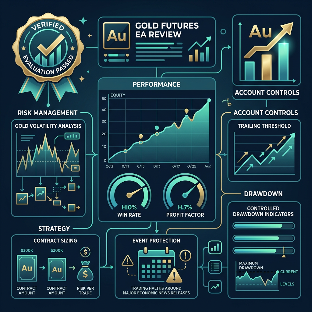 Topstep Gold Futures EA evaluation performance review