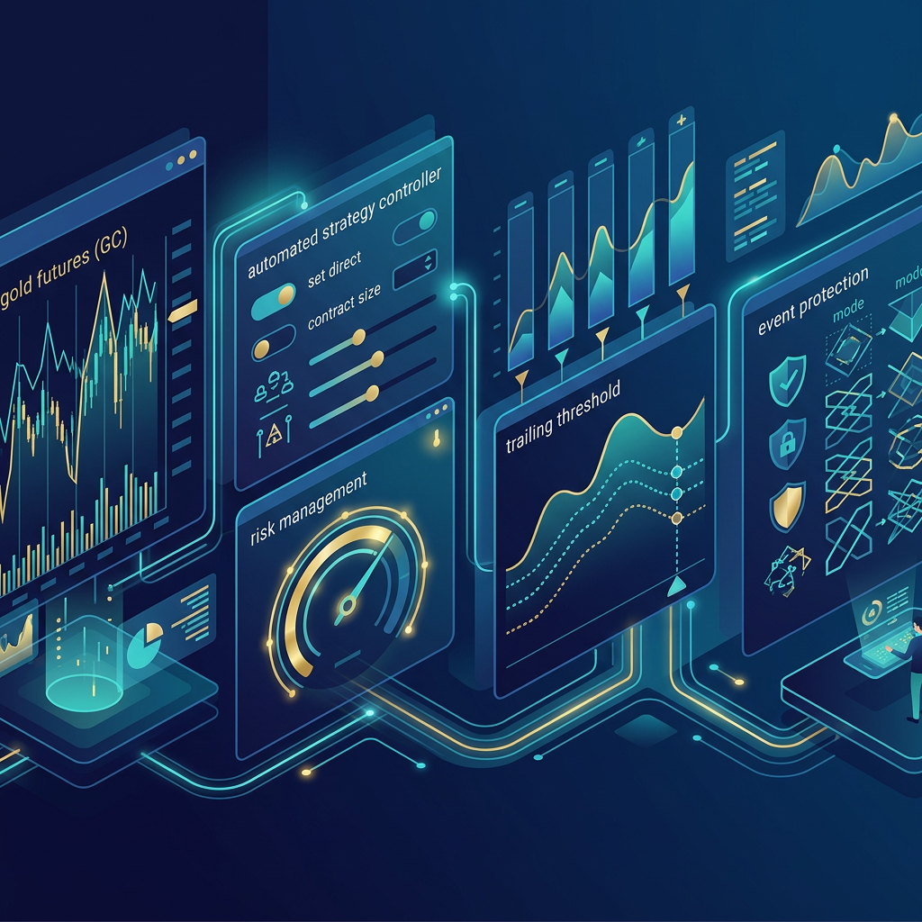 Topstep automated trading platform setup for a Gold Futures EA