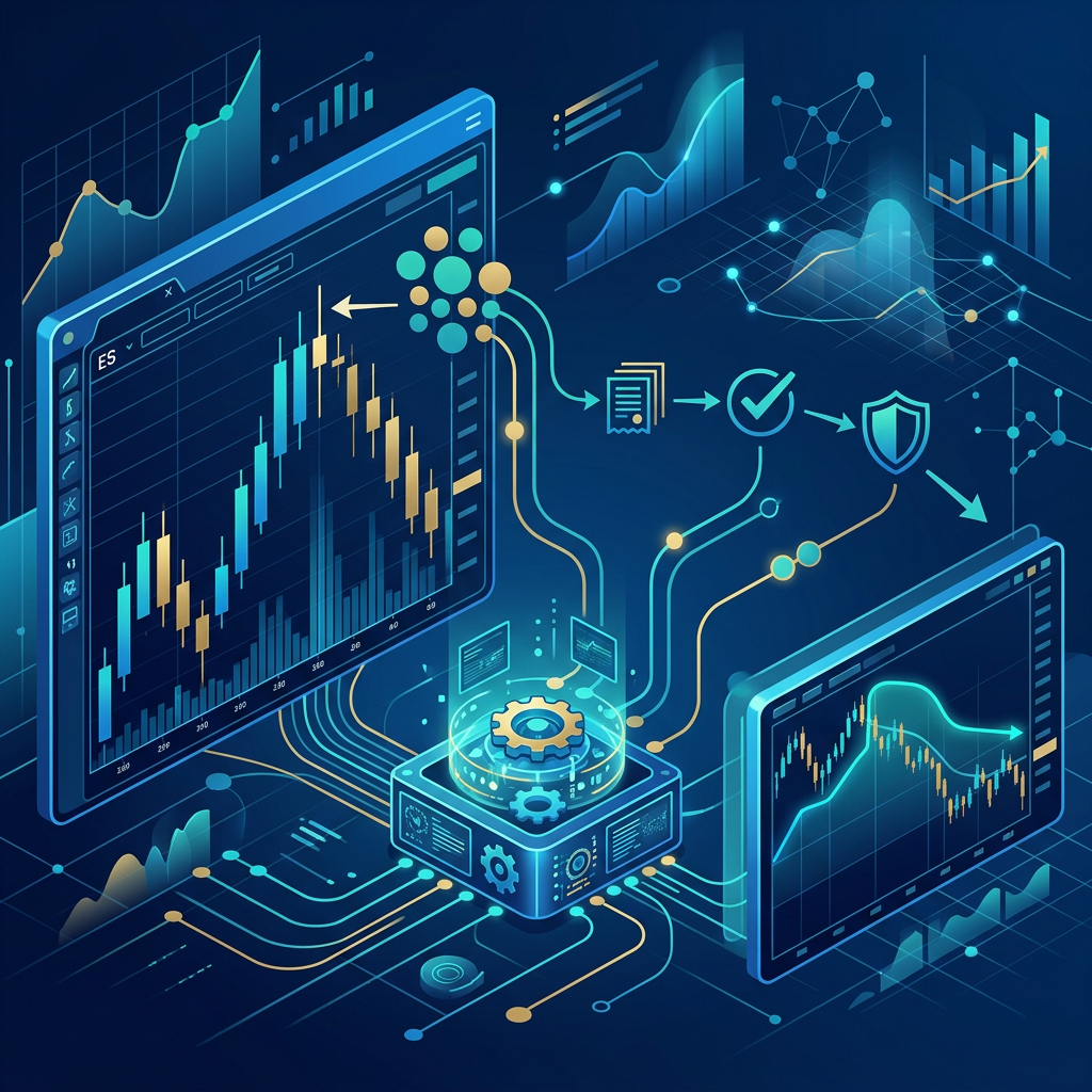 Topstep automated trading platform setup for a Futures Reversal EA