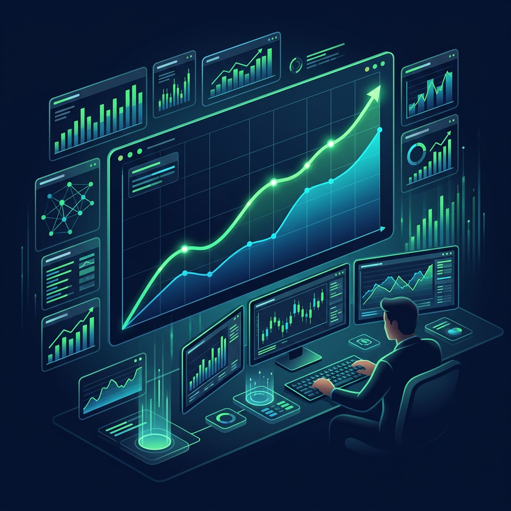 Topstep Trend Following EA controlled performance testing visual